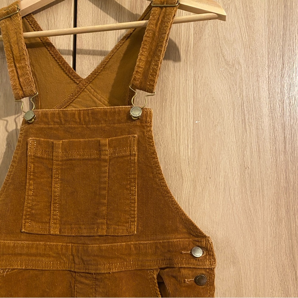 Womens Corduroy Cotton Overall Pants